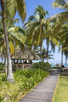 Cuba, Ciego de Avila Province, Jardines del Rey, Cayo Coco, Las Coloradas Beach