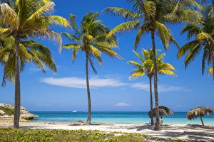 Cuba, Ciego de Avila Province, Jardines del Rey, Cayo Coco, Las Coloradas Beach