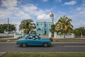 Images Dated 30th January 2014: Cuba, Cienfuegos, Palacio Azul, built 1920 - 1921, now a hotel