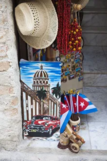 Cuba, Havana, Havana Vieja, Cuban souvenirs Cuba, Havana, Havana Vieja, Cuban souvenirs