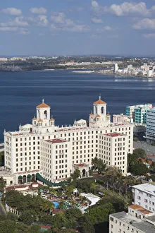 Cuba, Havana, Vedado of the Hotel Nacional and the Malecon Cuba, Havana, Vedado of the Hotel Nacional and the Malecon