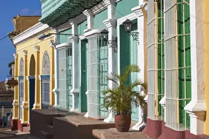 Cuba, Trinidad, Colourful street in historical center Cuba, Trinidad, Colourful street in historical center