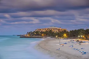Cuba, Varadero, View of beach and Melia Varadero Hotel Cuba, Varadero, View of beach and Melia Varadero Hotel