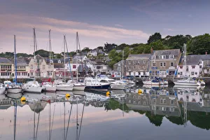 Dawn at Padstow harbour on the North Cornish coast, Cornwall, England. Summer (June) 2013 Dawn at Padstow harbour on the North Cornish coast, Cornwall, England. Summer (June) 2013