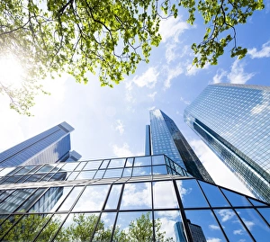 Deutsche Bank tower in Frankfurt am Main, Hesse, Germany Deutsche Bank tower in Frankfurt am Main, Hesse, Germany