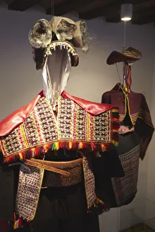 Displays in Museo Textil Indigena (Indigenous Textile Museum), Sucre (UNESCO World Displays in Museo Textil Indigena (Indigenous Textile Museum), Sucre (UNESCO World