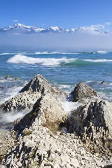 Dramatic coastal landscape, Kaikoura, South Island, New Zealand Dramatic coastal landscape, Kaikoura, South Island, New Zealand