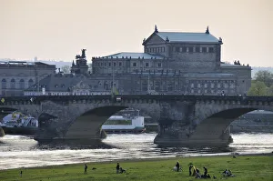 Dresden historical centre viewed from the Elbe river. Dresden, Germany Dresden historical centre viewed from the Elbe river. Dresden, Germany