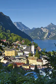 Ebensee, Lake Traunsee, Salzkammergut, Upper Austria, Austria Ebensee, Lake Traunsee, Salzkammergut, Upper Austria, Austria