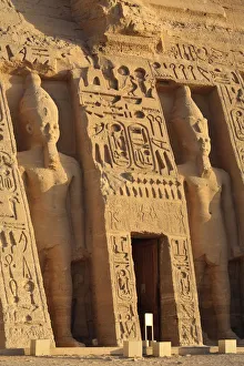 Lake Nasser Gallery: Egypt, Abu Simbel, Temple of Nefertari and Hathor