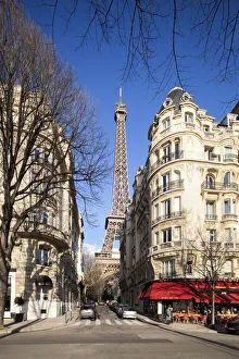 Eiffel tower in Paris, Ile-de-France, France Eiffel tower in Paris, Ile-de-France, France