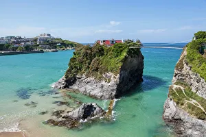 England, Cornwall, Newquay, Towan Beach England, Cornwall, Newquay, Towan Beach