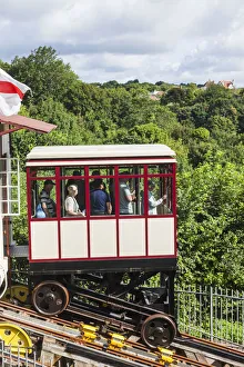 England, Devon, Torquay, Babbacombe, Babbacombe Cliff Railway England, Devon, Torquay, Babbacombe, Babbacombe Cliff Railway