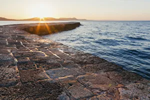 England, Dorset, Lyme Regis, The Cobb and Harbour at Dawn England, Dorset, Lyme Regis, The Cobb and Harbour at Dawn