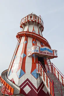 England, East Anglia, Essex, Clacton-on-Sea, Clacton Pier, Helter-Skelter England, East Anglia, Essex, Clacton-on-Sea, Clacton Pier, Helter-Skelter