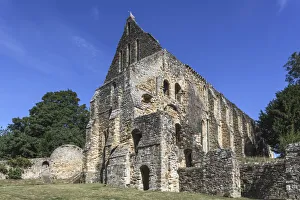England, East Sussex, Battle, The Ruins of Battle Abbey England, East Sussex, Battle, The Ruins of Battle Abbey