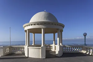 England, East Sussex, Bexhill on Sea, The De La Warr Pavilion Promenade Art Deco Cupola England, East Sussex, Bexhill on Sea, The De La Warr Pavilion Promenade Art Deco Cupola