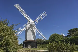 England, East Sussex, South Downs National Park, The Jill Windmill near Clayton England, East Sussex, South Downs National Park, The Jill Windmill near Clayton