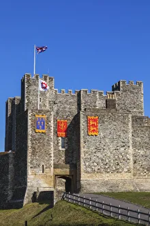 England, Kent, Dover, Dover Castle, The Palace Gate England, Kent, Dover, Dover Castle, The Palace Gate
