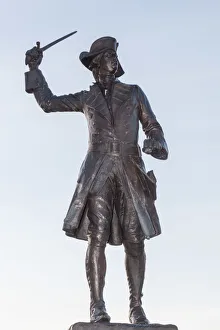 England, Kent, Westerham, Statue of General Wolfe England, Kent, Westerham, Statue of General Wolfe