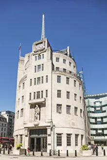 England, London, Portland Place, The BBC Broadcasting House England, London, Portland Place, The BBC Broadcasting House