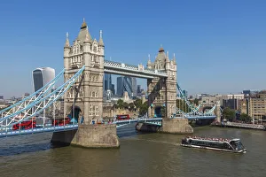 England, London, Tower Bridge and City of London Skyline England, London, Tower Bridge and City of London Skyline