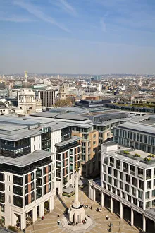 England, London, View of the City of London looking towards Paternoster Square England, London, View of the City of London looking towards Paternoster Square