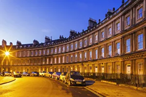 England, Somerset, Bath, The Circus, Georgian Era Townhouses built between 1754 and 1768 England, Somerset, Bath, The Circus, Georgian Era Townhouses built between 1754 and 1768