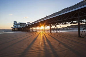 Images Dated 15th July 2013: England, Somerset, Weston-Super-Mare, The Grand Pier