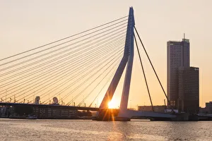 Erasmus Bridge, Rotterdam, Netherlands Erasmus Bridge, Rotterdam, Netherlands