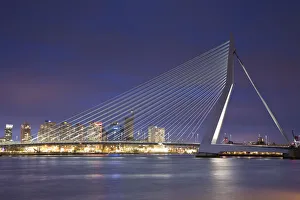 Erasmus Suspension Bridge, Rotterdam, Holland Erasmus Suspension Bridge, Rotterdam, Holland