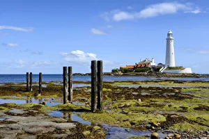 Europe, England, Tyne and Wear, St Marys Lighthouse Europe, England, Tyne and Wear, St Marys Lighthouse