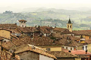 Europe, Italy, Piedmont. The view from Cocconato Europe, Italy, Piedmont. The view from Cocconato