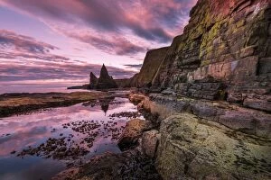 Serene Landscapes Gallery: Europe, United Kingdom, Scotland, Duncansby Point, sea cliffs