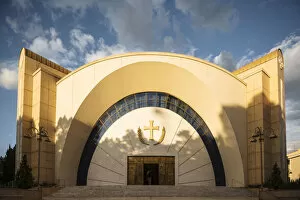 Albania Collection: Exterior of Resurrection Cathedral, Tirana, Albania