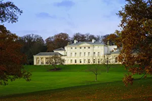 Facade of Kenwood House on Hampstead Heath, designed by Robert Adam architect Facade of Kenwood House on Hampstead Heath, designed by Robert Adam architect