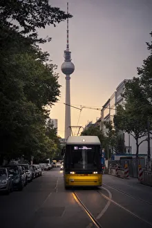 Fernsehturm tower, Mitte, Berlin, Germany Fernsehturm tower, Mitte, Berlin, Germany