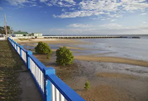 Ferry pier and Inhambane Bay, Inhambane, Mozambique Ferry pier and Inhambane Bay, Inhambane, Mozambique