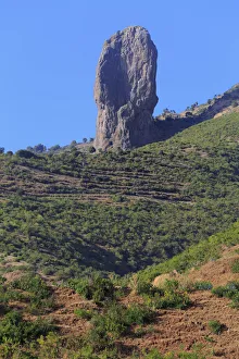Finger rock near Gonder, Amhara region, Ethiopia Finger rock near Gonder, Amhara region, Ethiopia