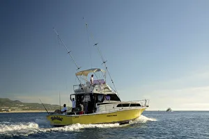 Fishing boat of the coast of Cabo San Lucas, Baja California, Mexico Fishing boat of the coast of Cabo San Lucas, Baja California, Mexico