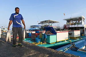 Fishing boats in harbour, Male, North Male Atoll, Maldives Fishing boats in harbour, Male, North Male Atoll, Maldives