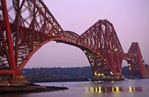 Edinburgh Collection: The Forth Rail Bridge, Firth of Forth, Edinburgh, Scotland