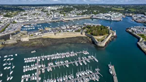 France, Brittany; Concarneau, walled Town France, Brittany; Concarneau, walled Town