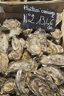 Images Dated 30th June 2011: France, Brittany, Saint Malo, Oysters for Sale