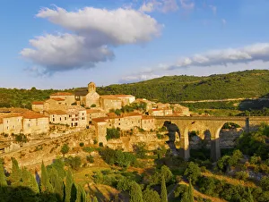 France, Languedoc, Minerve, Overview of town France, Languedoc, Minerve, Overview of town