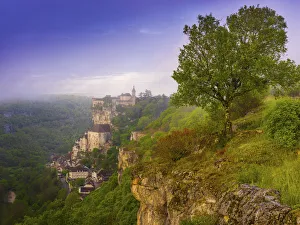 France, Lot, Midi Pyrenees, Rocamadour, Natural regional parc Causses du Quercy, UNESCO France, Lot, Midi Pyrenees, Rocamadour, Natural regional parc Causses du Quercy, UNESCO