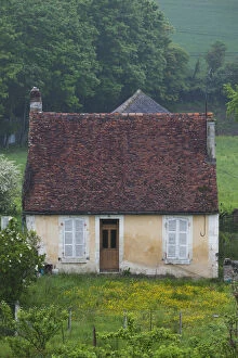 Images Dated 3rd December 2012: France, Normandy Region, Orne Department, Mortagne au Perche, farmhouse landscape