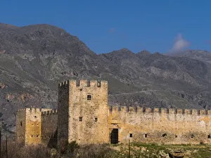 Frangokastello castle southern Crete, Greece Frangokastello castle southern Crete, Greece