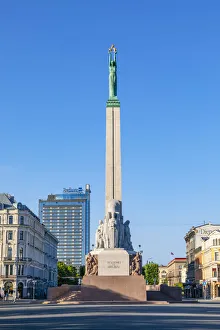 The Freedom Monument, Riga, Latvia, Northern Europe The Freedom Monument, Riga, Latvia, Northern Europe