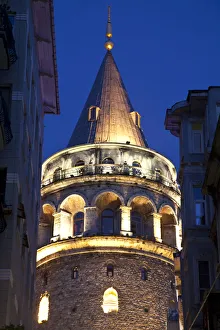 Galata Tower, Beyoglu area, Istanbul, Turkey Galata Tower, Beyoglu area, Istanbul, Turkey